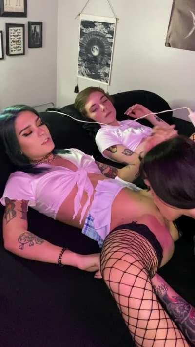 Me and my friends hangout and cum together (OC)