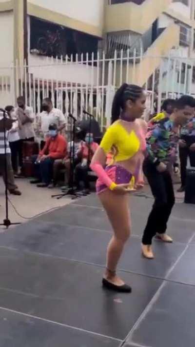 With moves like those one would think she has two legs.