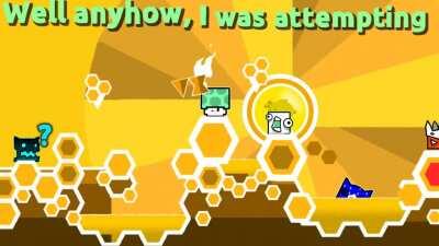 Here's a GD video project I worked on for days, all made in Kinemaster.