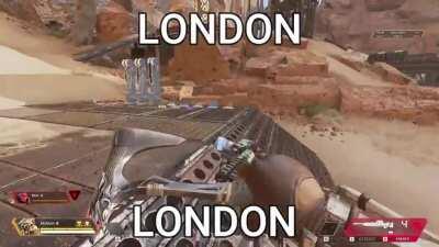 Bloodhound visits the UK