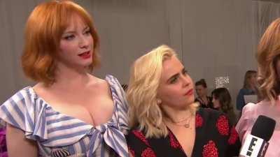 Christina Hendricks - Live from the Red Carpet: NBCUniversal’s Upfront - 2018