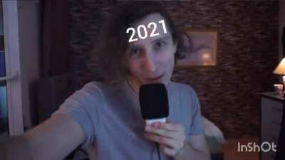 Olm 2021'e girdik de hani corona bitmedi a**