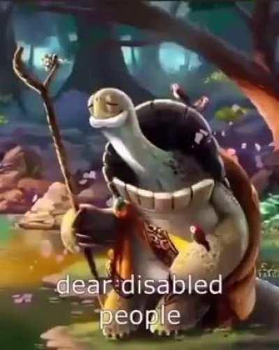 Wise words from Master Oogway