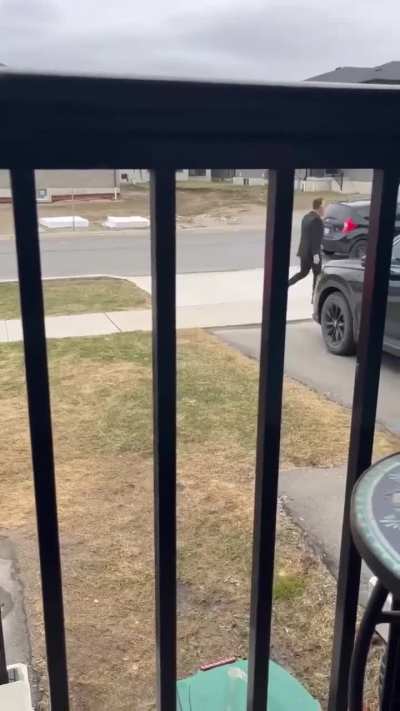 Waterloo Ontario Real estate agent freaks out at woman