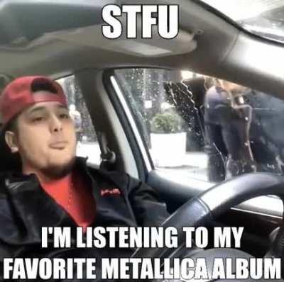 St Anger fans be like