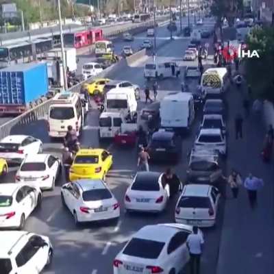 A Moroccan guy stole a luxury Cadillac in Istanbul and rammed into the traffic, killing 1.