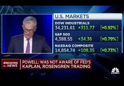 The Federal Reserve discusses insider trading