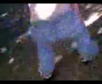 The days when hitting each other with sticks was entertainment.