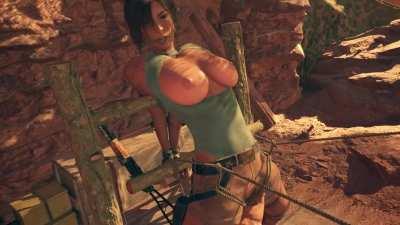 Lara and Sheva: Detour in Africa (FatCat17) [Tomb Raider & Resident Evil]