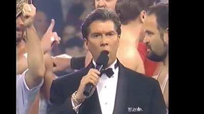 William Regal's bewilderment as he is set to face 59 other men in a battle royal.