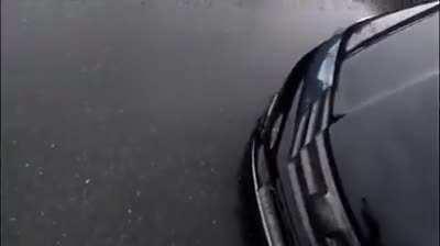 Biker in Thailand Saves Kitten in the Nick of Time