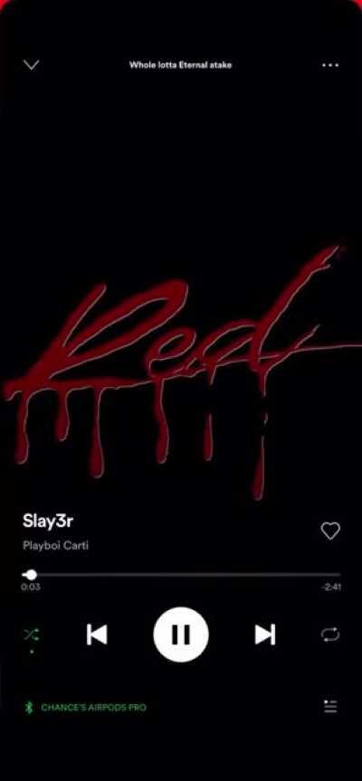 Transition from Pop to Slay3r