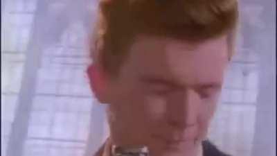 The countdown to a rickroll