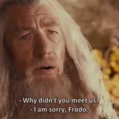 He had more important things to attend to.