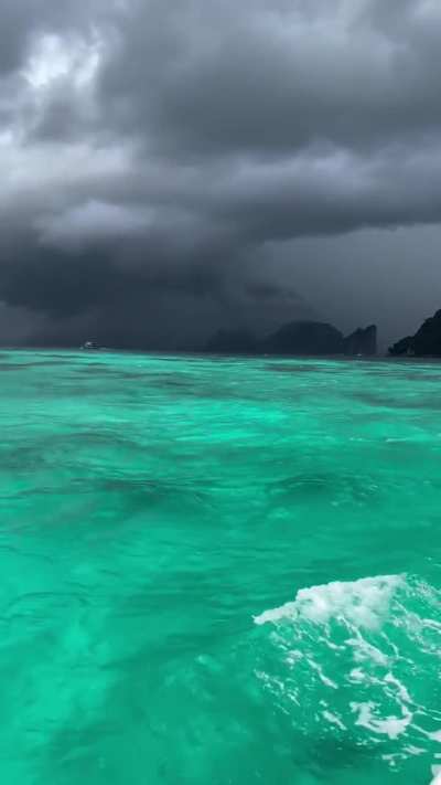 A storm approaching in Thailand 
