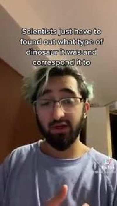 Techno-paleontology Uni student slams tiktoker for spreading misinformation