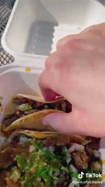 This girl knows how to eat