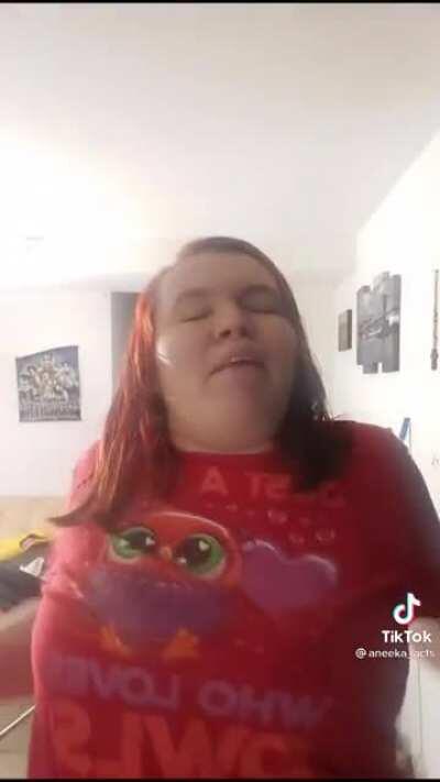 Why does her hair always look greasy