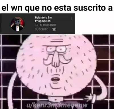 Como no vas a estar suscrito