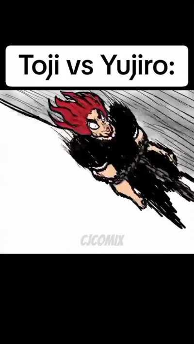 Yujiro VS Toji Animation 