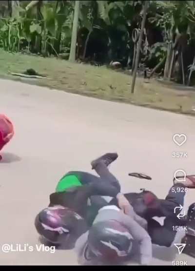 WSP for not having self awareness after lighting firecrackers.