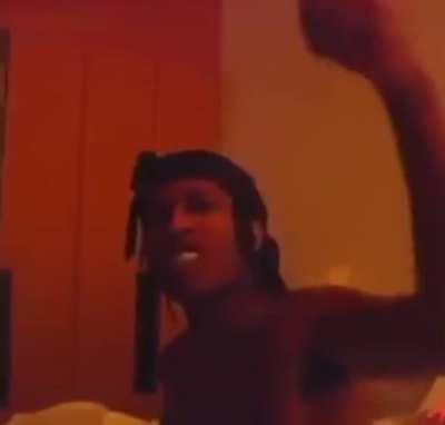 Is this A$AP Rocky? I’m tryna find this vid without the censor
