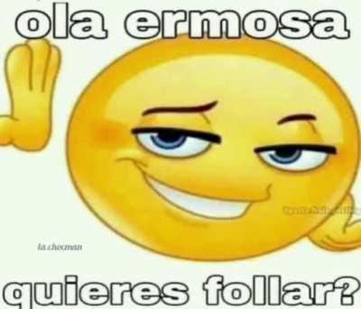 Ola ermosa quieres follar?