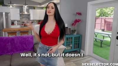 Sex Selector - Your boss Violet Voss asks you to work on the weekend, but instead of the office, it's her house and chores. Will you speak up or stay quiet?