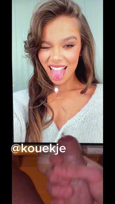 Hailee Steinfeld cum tribute (full video and all my other Tribute are on my telegram chanel (link on my profile))