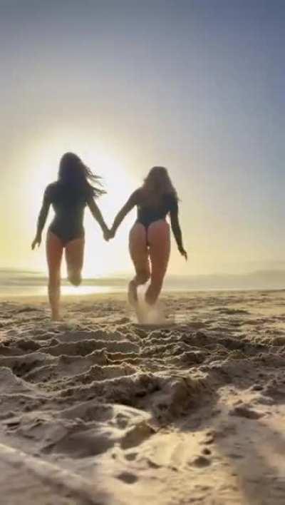 Brec Bassinger and Yvette Monreal 