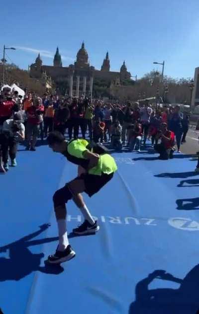 ALEX ROCA CAMPILLO: First person in the WORLD with a 76% disability to have managed to finish a MARATHON: 42,195 km