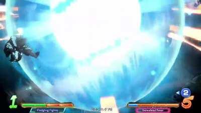 If you counter spirit bomb with revenge death ball you break the game