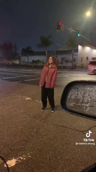 Wait, what kind of crossing guard is this?