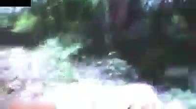 I found this hilariously bad local film scene