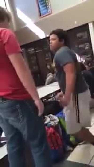 Like a bull. God damn.