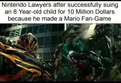 Nintendo Lawyers when