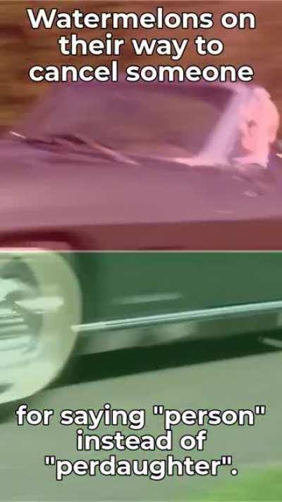 Down by the bay, where the watermelons grow, back to Twitter, I dare not go.