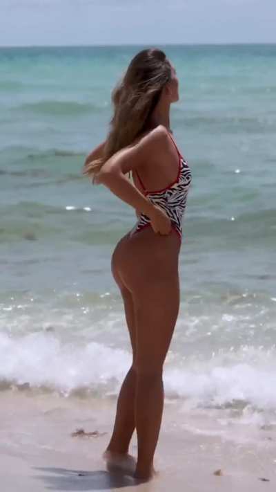 'Meet the Ostend swimsuit in zebra print' | IG June 2025