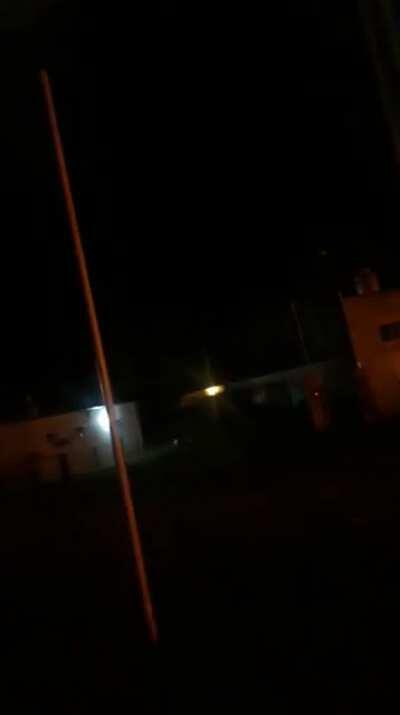 Anoche hubo una tormenta en mi ciudad y bueno...