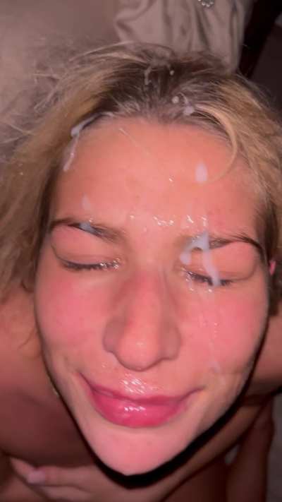 He got so much cum in my hair!