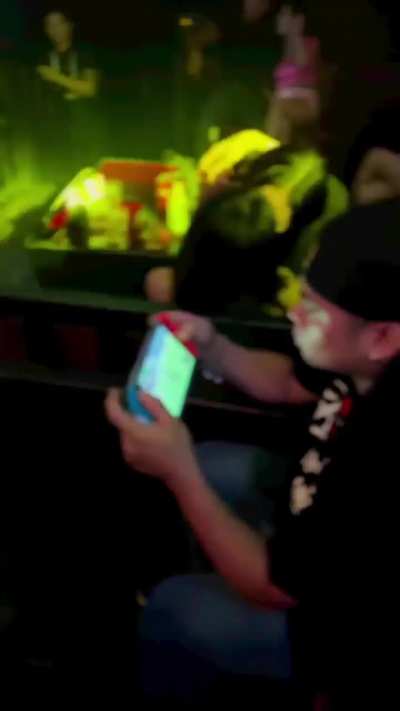 Bro got his priorities straight 