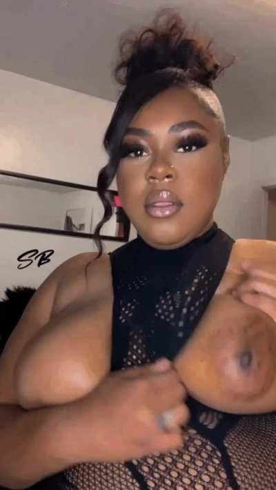 You think you could handle these big juicy tits ?