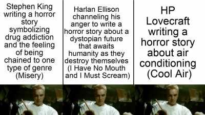 Horror writers getting inspiration