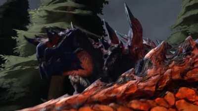 Glavenus vs Acidic Glavenus Turf War