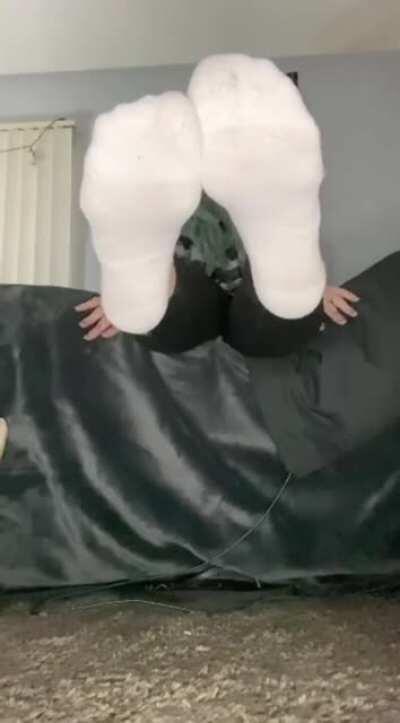 Always feels good to take these boots off. I can’t help but taste after