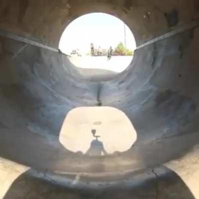 Upside down shove it