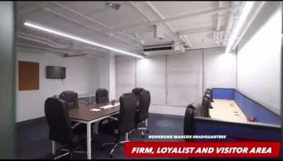 Marcos Jr.’s Headquarters- This is where ill gotten went.