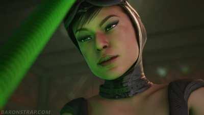 Power Girl & Catwoman (BaronStrap) [DC]