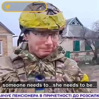 Ukrainian Humour From Near the Front Line - Desperately Looking for a Kadyrovite POW to Help a Goat