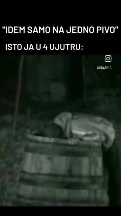 Idem samo na jedno pivo